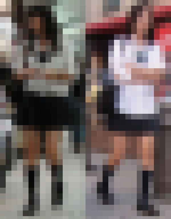 制服女子街撮り42　 シャツの着こなしが違うJK