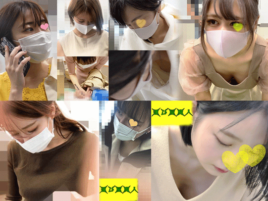 【売れ筋セット10本】【25%オフ】集荷客の胸チラ・パンチラ集