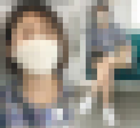 ホットパンツから伸びるムチムチ生脚を見せてくれたショートカット美女（其の一）