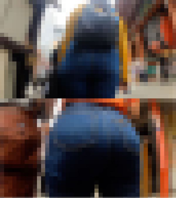 【爆尻ジーンズ2名収録】中東系お姉さんと欧州系マダムのはち切れそうなジーンズ爆尻を粘着撮影。