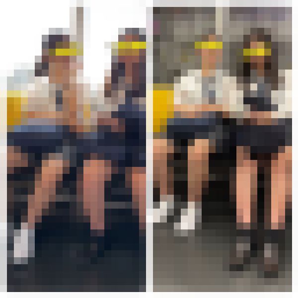 ミニスカで勃起寸前！仲良し2名の制服美女のエロ過ぎる対面ミニスカ生脚602 part2