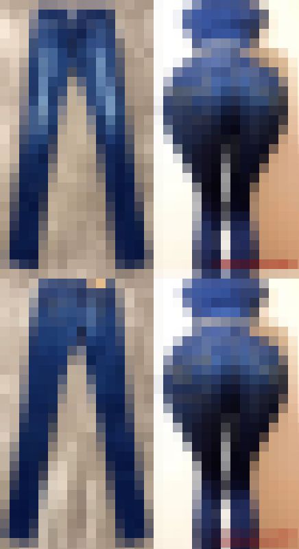 moussyパウダーデニム??濃紺イエローステッチ??ちんぽガチガチに勃起させるジーンズ尻！Vol.6