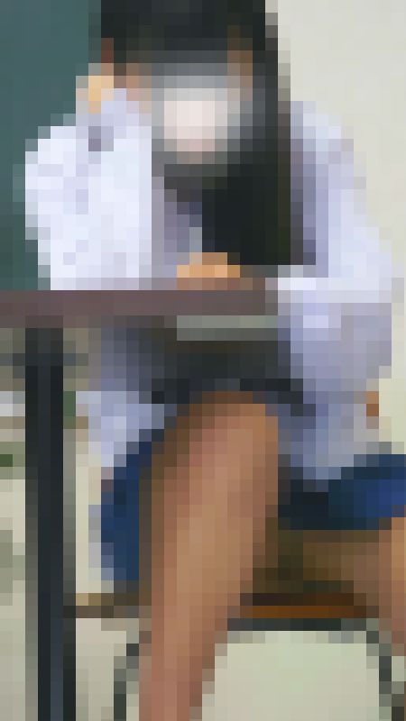 バレ・・・てる？笑顔と羞恥のギャップを堪能　黒髪ロング女子の勉強中パンティ
