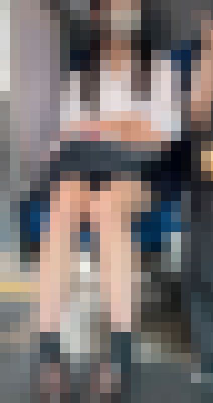 【再販】ミニスカ&amp;アイドル級の美女！S級制服美女のエロ過ぎる真上対面からのミニスカ生脚
