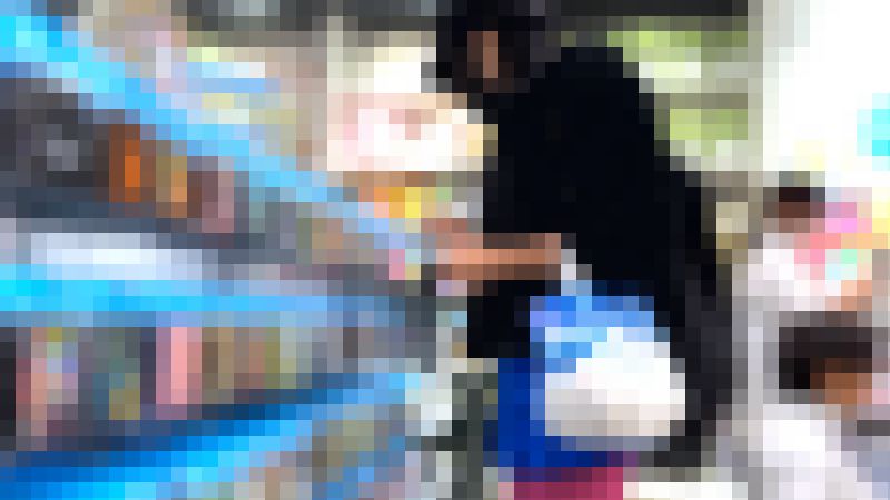 【４K・高画質】#11 コスプレ？ミニスカタイツ女子が尻肉揺らしてお買い物