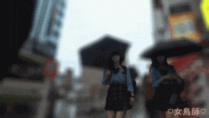【再販】女鳥師の街撮り日記　１０月〇日雨　仲良し二人組のハミ尻白と食い込み白