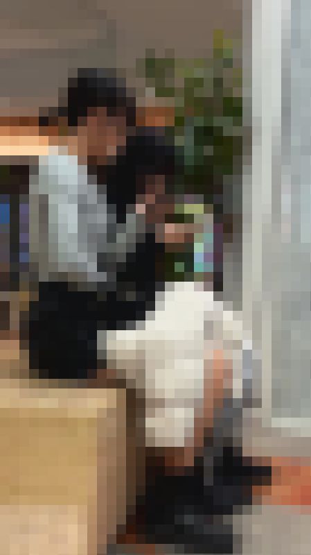 若さと爽やかさ溢れる私服ＪＫの横乳・横顔・横尻と全身をじっくり観察