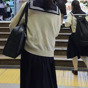 透視記録0011「清楚系セーラー服女子の清楚Pを透視してみた」(20名)