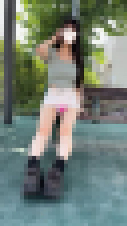 【完全顔出し】股下1㎝！？短すぎるミニスカートでマスク無し顔出しぱんちら撮ってきたよ！