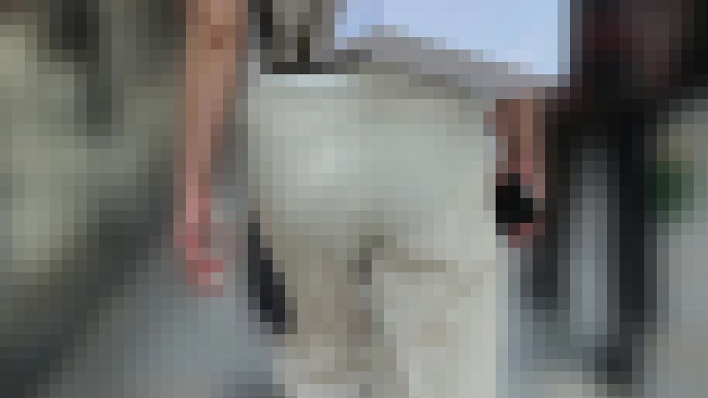 【再販】生地薄すぎてフルバックのパンティー丸見えです(/ω＼)