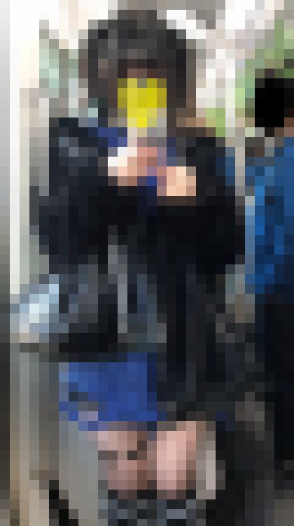 ゴスロリ？！エロい網タイツ女良至近距離ロックオン！