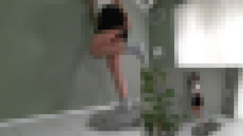 にんにん撮影会09　強気に攻めました…素直に応じない童顔くのいちの真っ白おパンツをこっそり撮影の巻