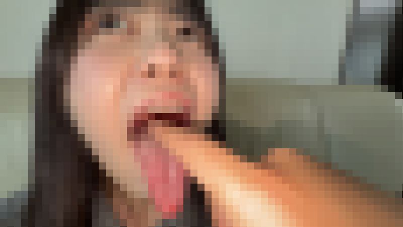 【再販】【個人撮影】東雲あずさ　初喉チンコ触り＆舌や八重歯を観察